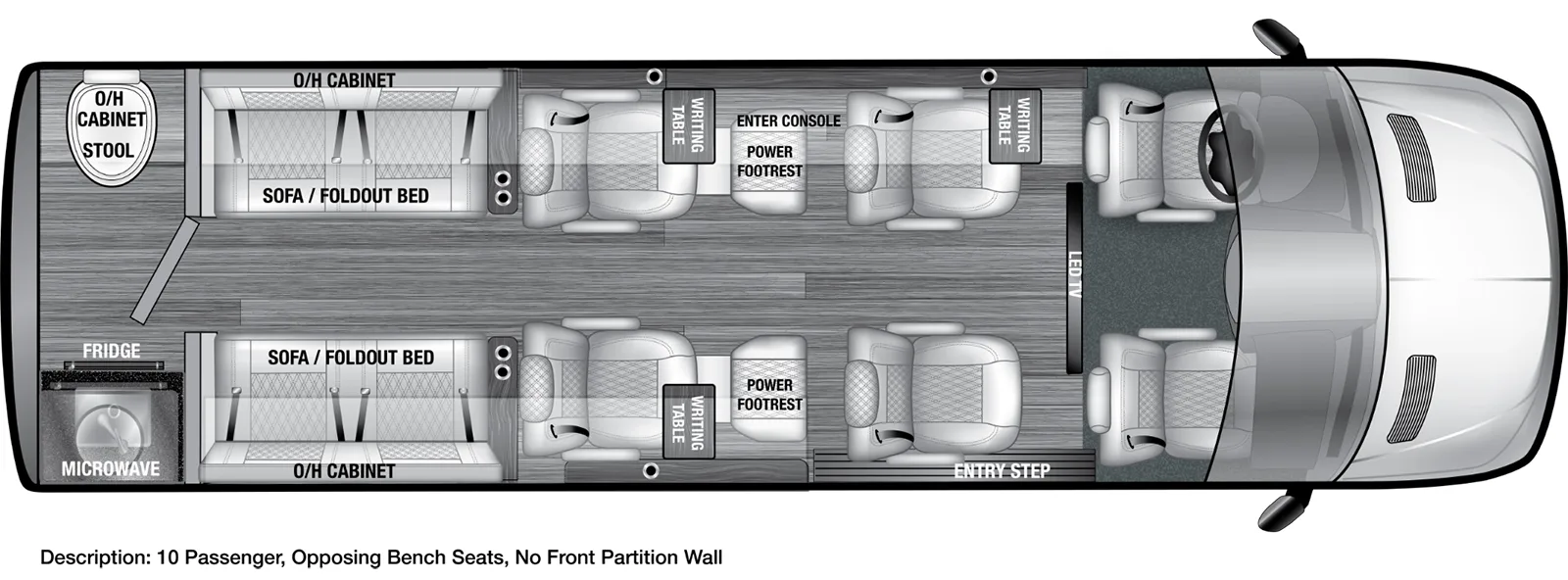 Vcruise 10OB Floorplan