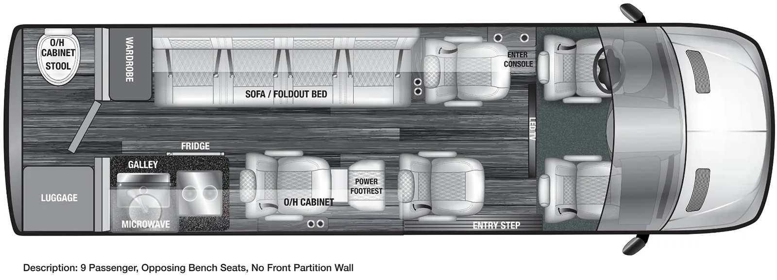 Vcruise 8DBW Floorplan